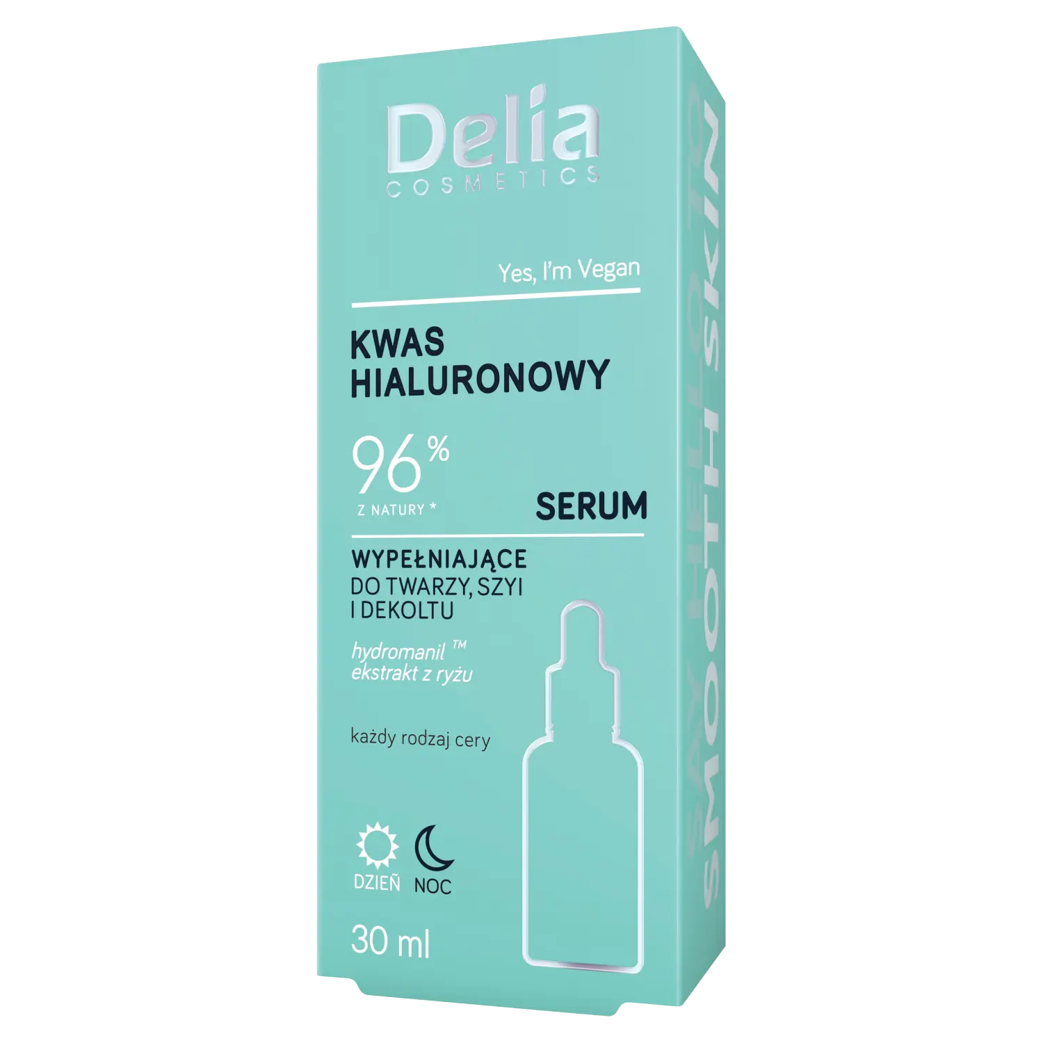 Delia наполняющая сыворотка с гиалуроновой кислотой для лица, шеи и зоны декольте, 30 мл
Delia наполняющая сыворотка с гиалуроновой кислотой для лица, шеи и зоны декольте, 30 мл