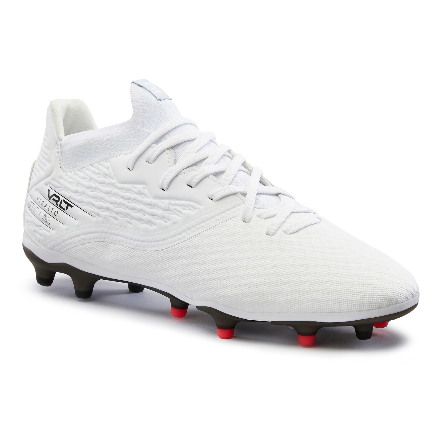 Женские/мужские футбольные кеды FG - VIRALTO III 3D Airmesh Pure white KIPSTA, белый/светло-серый 
Женские/мужские футбольные кеды FG - VIRALTO III 3D Airmesh Pure white KIPSTA, белый/светло-серый