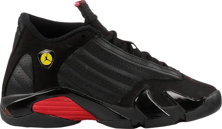 Кроссовки Air Jordan 14 Retro GS Last Shot 2011, черный 
Кроссовки Air Jordan 14 Retro GS Last Shot 2011, черный