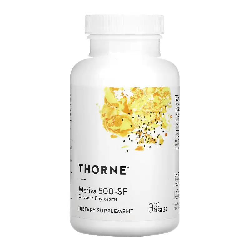Куркумин Meriva 500-SF Thorne Research, 120 капсул
Куркумин Meriva 500-SF Thorne Research, 120 капсул