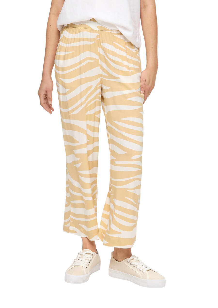 Широкие брюки s.Oliver, бежевый
Широкие брюки s.Oliver, бежевый