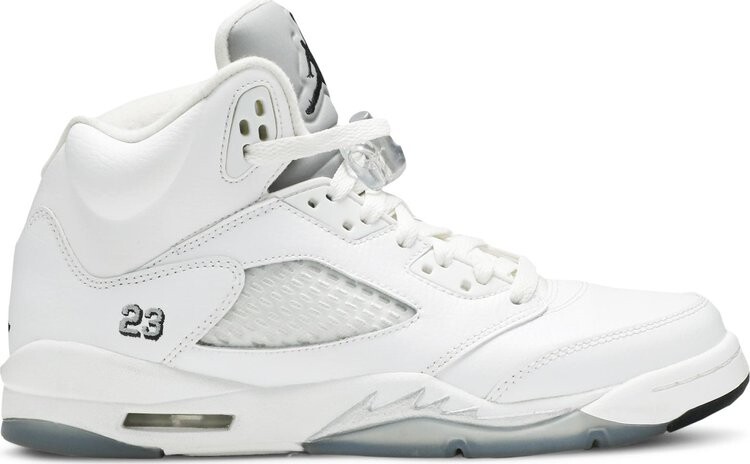 Кроссовки Air Jordan 5 Retro BG Metallic White, белый
Кроссовки Air Jordan 5 Retro BG Metallic White, белый
