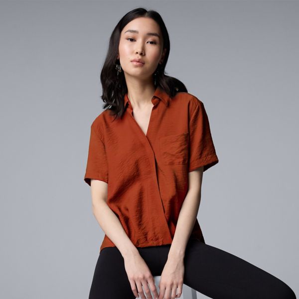 Женский топ с запахом и струящимся силуэтом Simply Vera Vera Wang, цвет vera mauve
Женский топ с запахом и струящимся силуэтом Simply Vera Vera Wang, цвет vera mauve