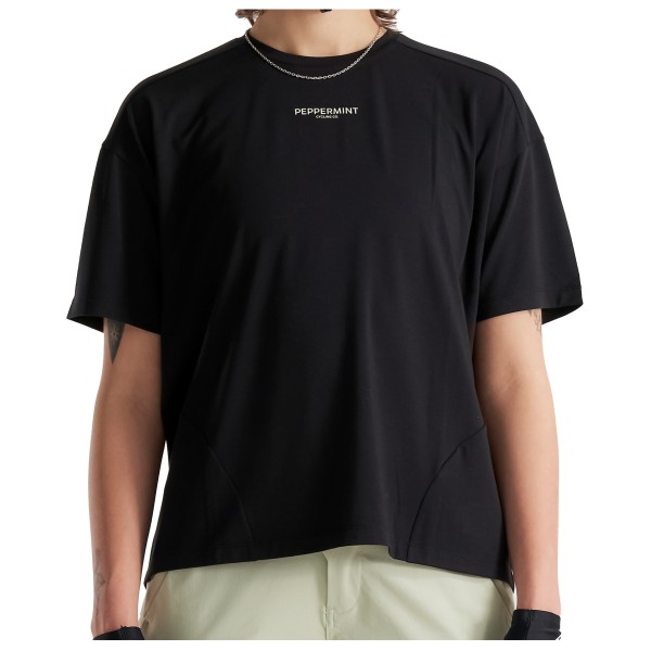 Женская пиковая майка с коротким рукавом - велосипедная майка Peppermint, черный
Женская пиковая майка с коротким рукавом - велосипедная майка Peppermint, черный