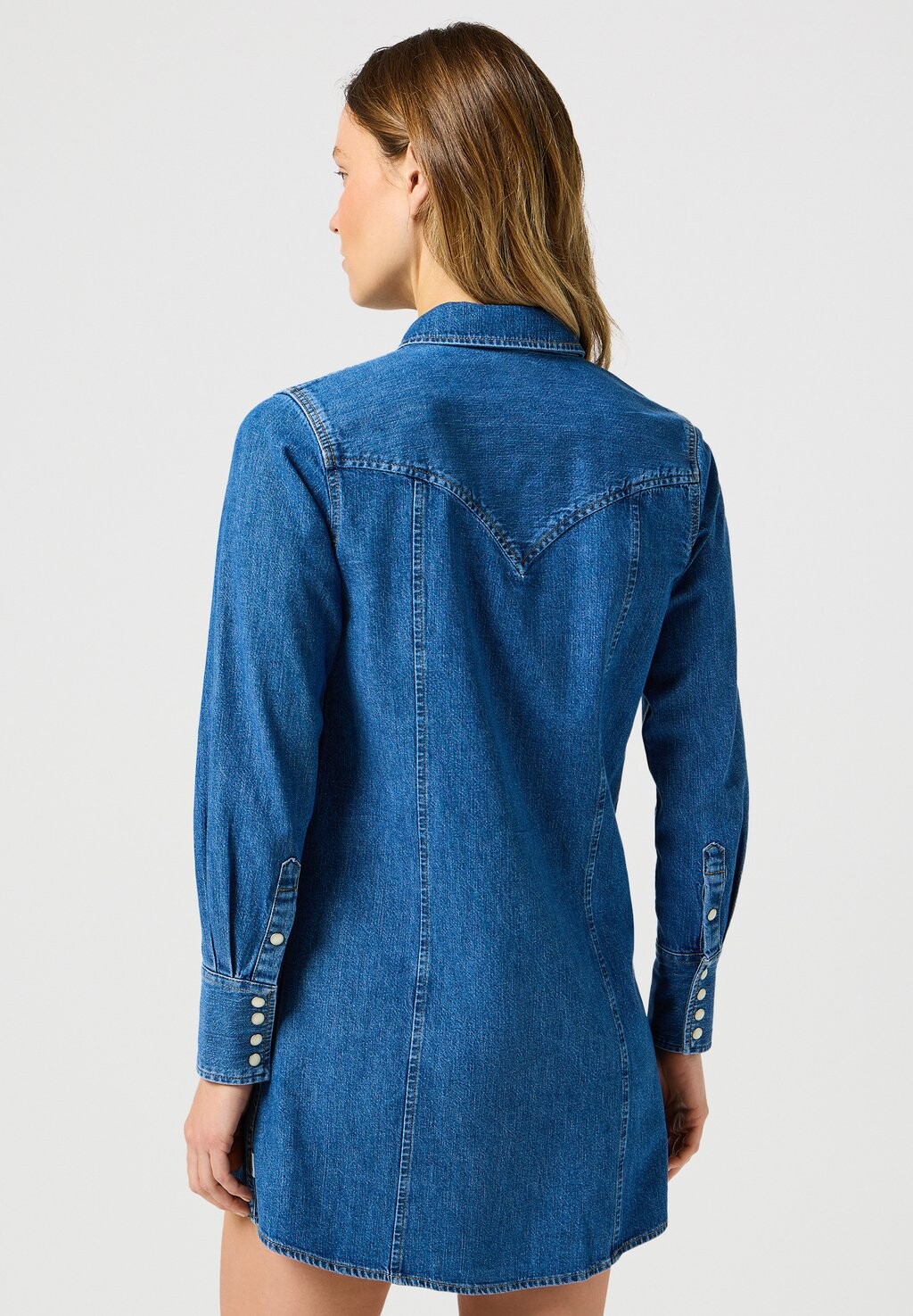 Джинсовое платье REGULAR FIT Wrangler, синие джинсы
Джинсовое платье REGULAR FIT Wrangler, синие джинсы