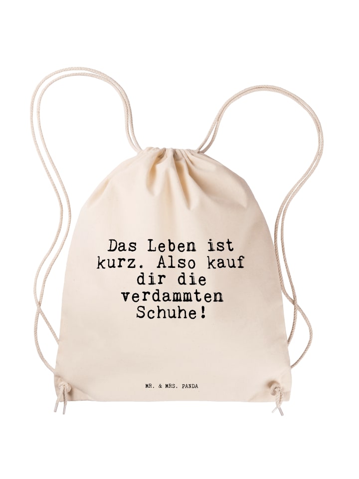 Mr. & Mrs. Panda Сумка-шоппер "Жизнь коротка..." с надписью кремового цвета
Mr. & Mrs. Panda Сумка-шоппер "Жизнь коротка..." с надписью кремового цвета