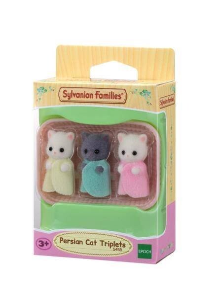 Sylvanian Families, коллекционные фигурки, набор тройняшек персидских котят, 5458
Sylvanian Families, коллекционные фигурки, набор тройняшек персидских котят, 5458