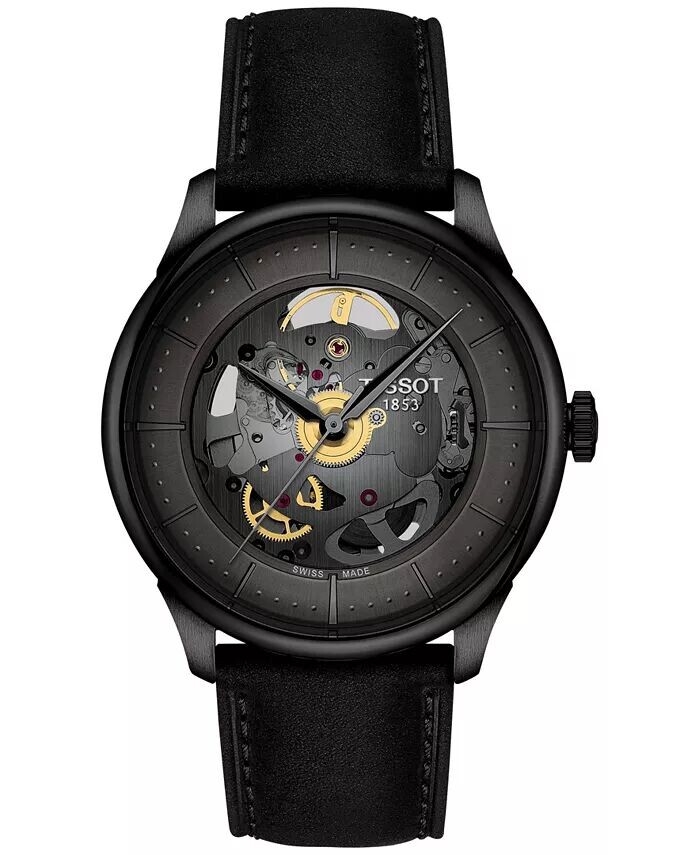 Мужские швейцарские автоматические часы Chemin Des Tourelles Skeleton с черным кожаным ремешком, 40 мм Tissot, Прозрачный, Мужские швейцарские автоматические часы Chemin Des Tourelles Skeleton с черным кожаным ремешком, 40 мм Tissot
Мужские швейцарские автоматические часы Chemin Des Tourelles Skeleton с черным кожаным ремешком, 40 мм Tissot, Прозрачный, Мужские швейцарские автоматические часы Chemin Des Tourelles Skeleton с черным кожаным ремешком, 40 мм Tissot