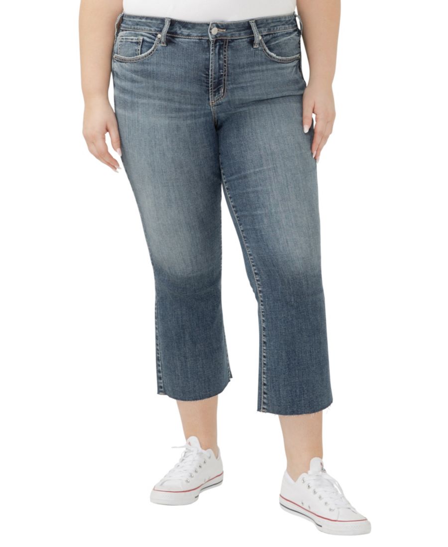 Джинсы Suki Plus Size Mid Rise Curvy Fit Flare Jeans Silver Jeans Co, Glory
Джинсы Suki Plus Size Mid Rise Curvy Fit Flare Jeans Silver Jeans Co, Glory