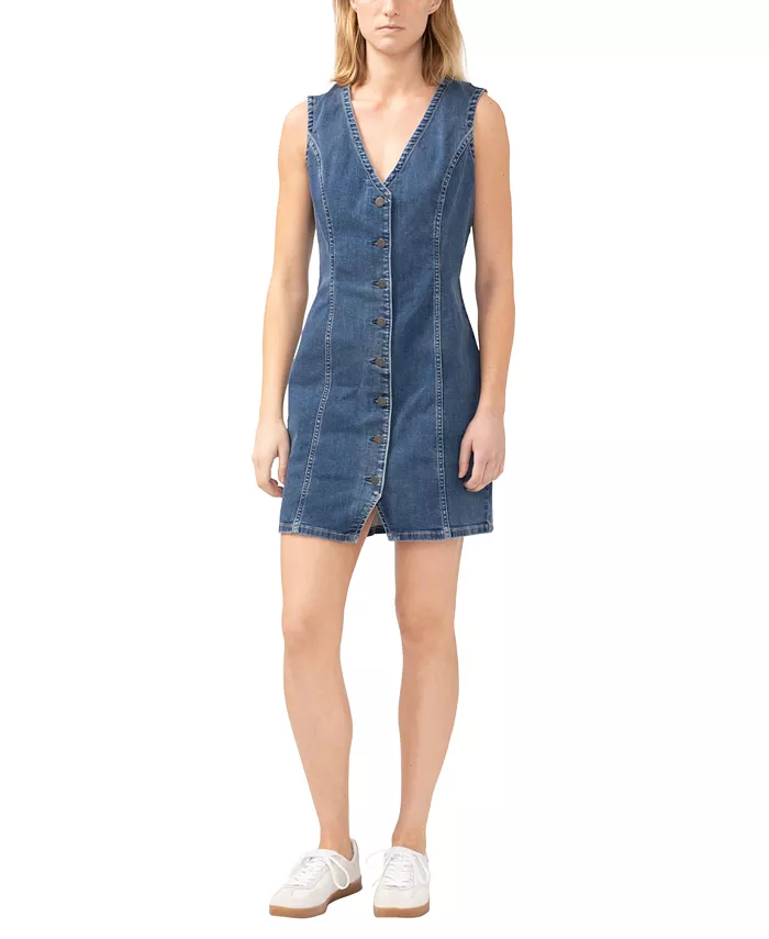 Женское джинсовое мини-платье Silver Jeans Co., синий
Женское джинсовое мини-платье Silver Jeans Co., синий