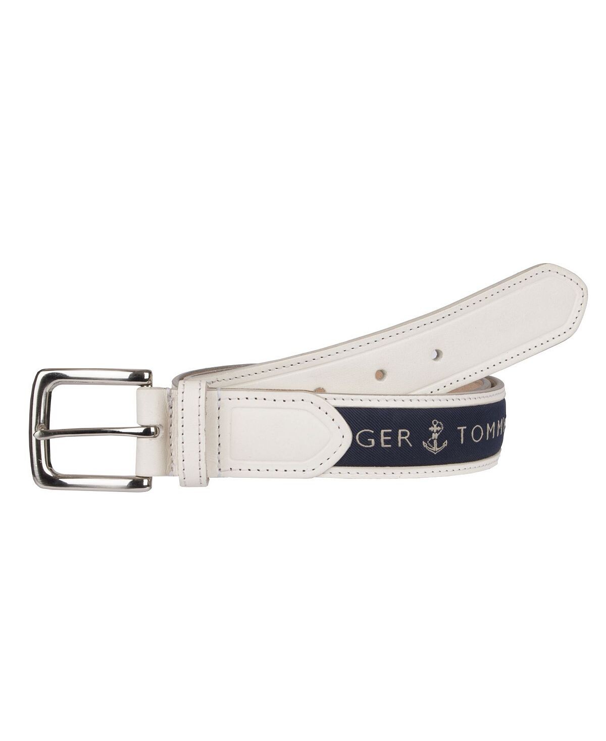 Мужской трехцветный кожаный ремень со вставками из лент Tommy Hilfiger, кремовый
Мужской трехцветный кожаный ремень со вставками из лент Tommy Hilfiger, кремовый