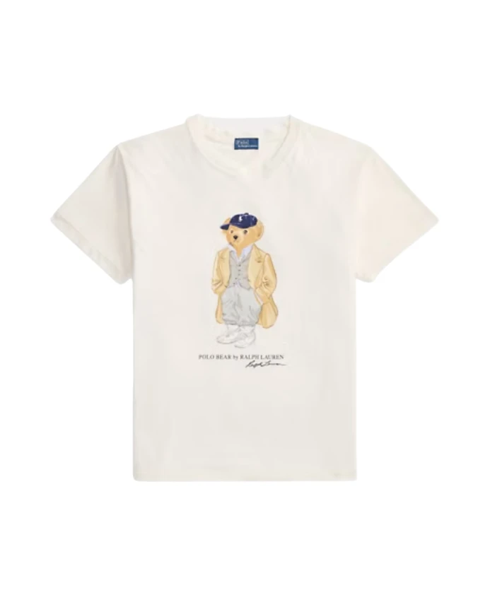 Футболка-Поло Ikonic с изображением медведя Polo Ralph Lauren, белый
Футболка-Поло Ikonic с изображением медведя Polo Ralph Lauren, белый