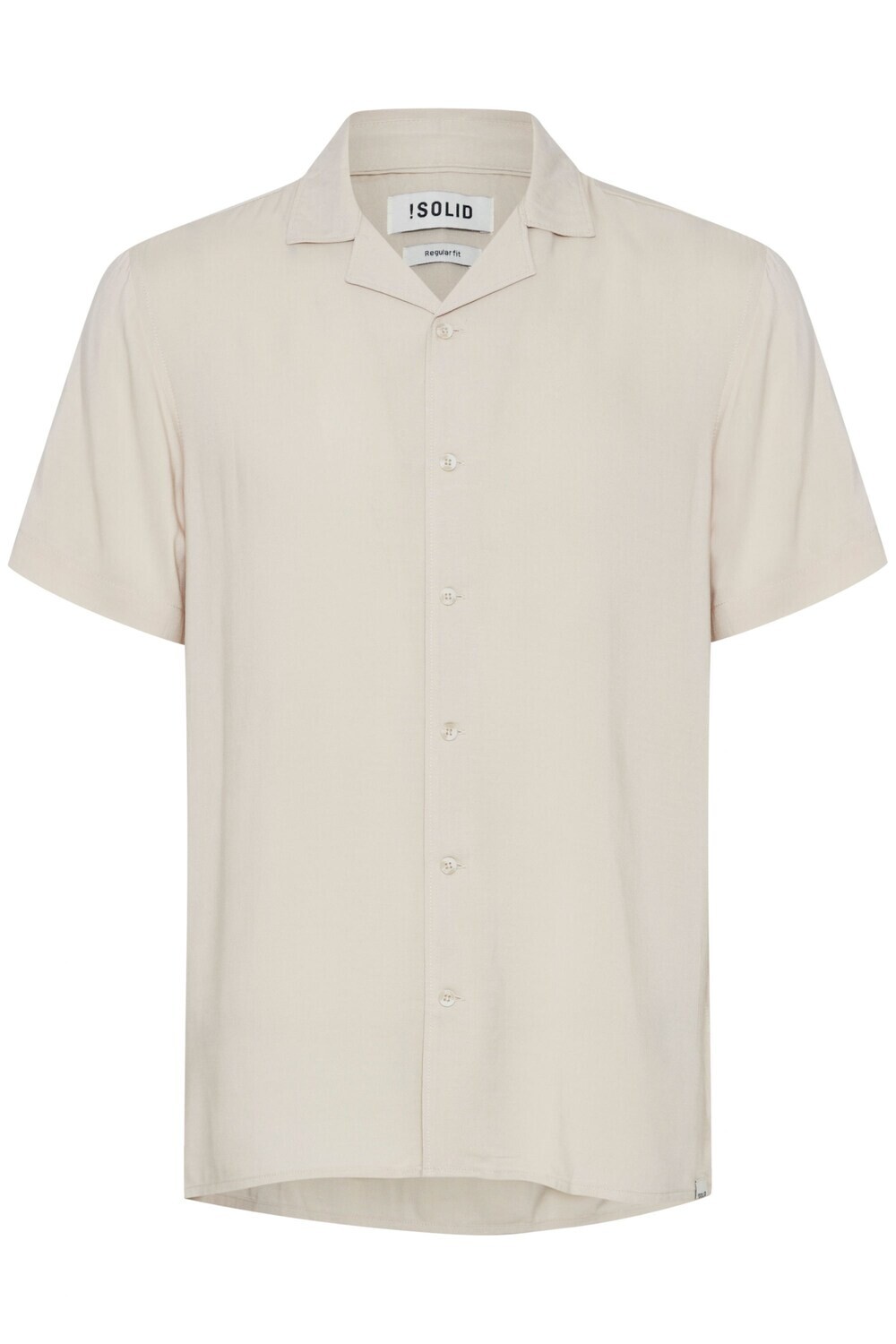 Рубашка на пуговицах стандартного кроя !Solid, крем
Рубашка на пуговицах стандартного кроя !Solid, крем