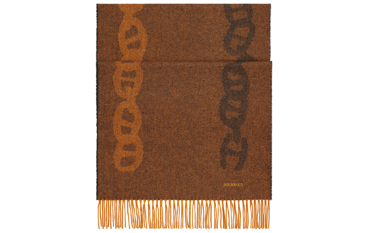 Шарф вязаный унисекс кофе HERMES
Шарф вязаный унисекс кофе HERMES