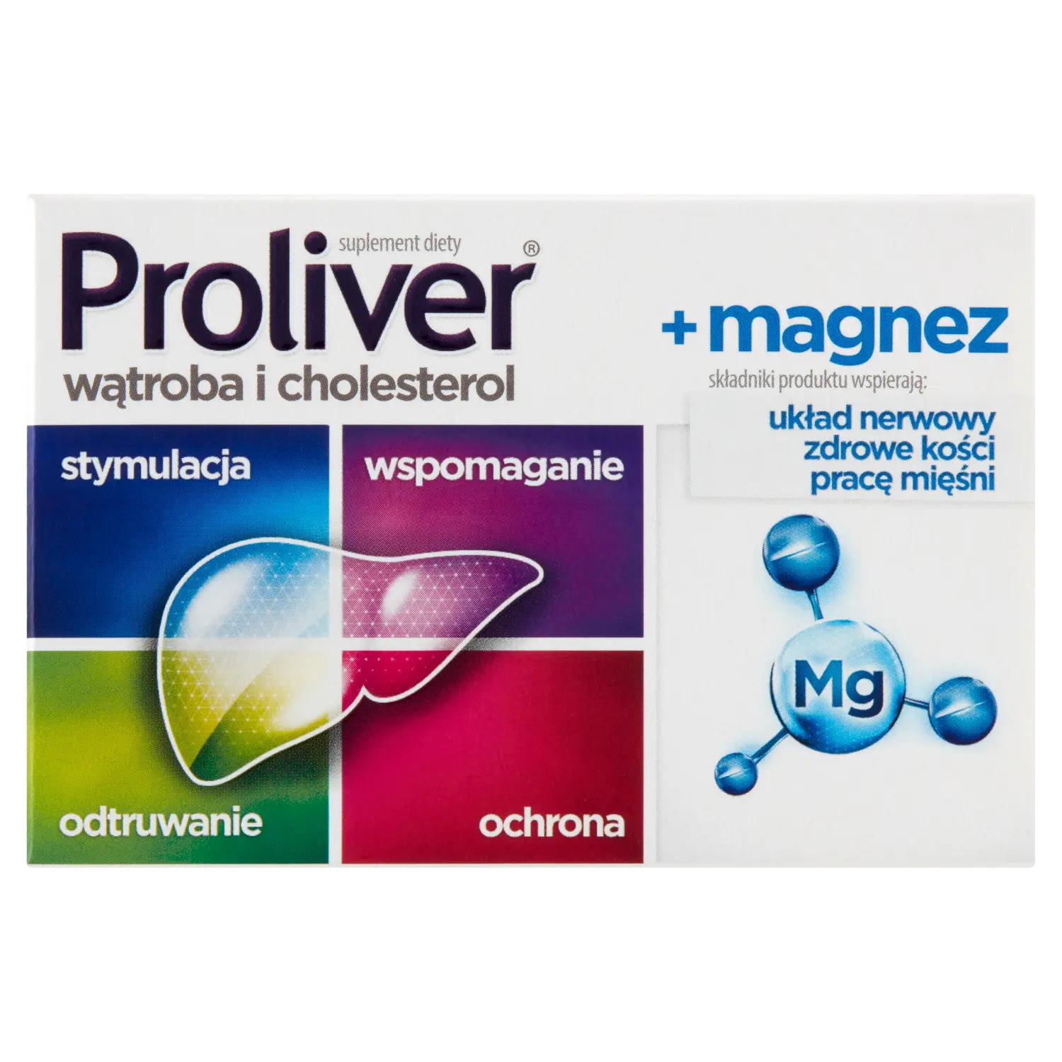 Proliver Magnez биологически активная добавка, 30 таблеток/1 упаковка
Proliver Magnez биологически активная добавка, 30 таблеток/1 упаковка