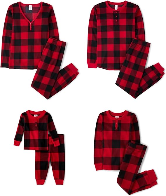 Комплект пижам The Children's Place Family Plaid Waffle, 2 комплекта, красный
Комплект пижам The Children's Place Family Plaid Waffle, 2 комплекта, красный