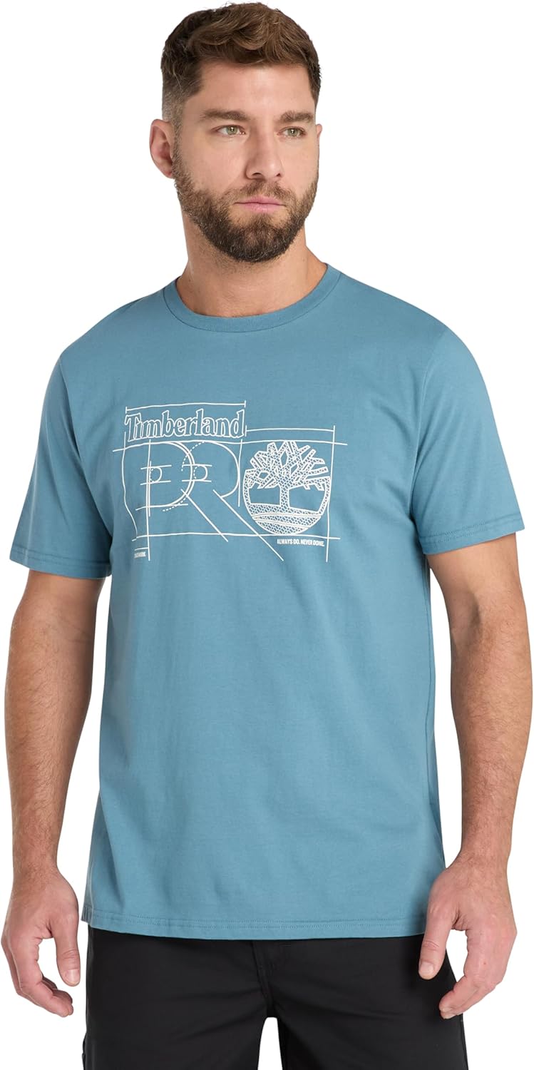 Футболка с коротким рукавом Timberland PRO Mens Innovation Blueprint, Bluestone, Синий, Футболка с коротким рукавом Timberland PRO Mens Innovation Blueprint, Bluestone
Футболка с коротким рукавом Timberland PRO Mens Innovation Blueprint, Bluestone, Синий, Футболка с коротким рукавом Timberland PRO Mens Innovation Blueprint, Bluestone