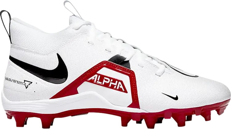 Бутсы Nike Alpha Menace Varsity 3 'White University Red', белый
Бутсы Nike Alpha Menace Varsity 3 'White University Red', белый