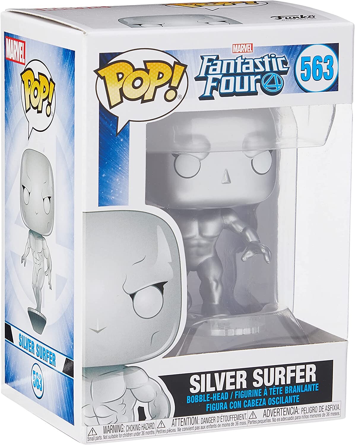 Фигурка Funko Pop! Marvel: Fantastic Four - Silver Surfer
Фигурка Funko Pop! Marvel: Fantastic Four - Silver Surfer