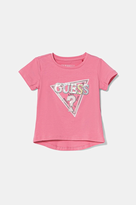 Детская футболка Guess, розовый
Детская футболка Guess, розовый