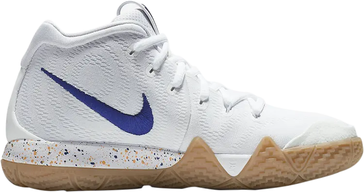 Кроссовки Nike Kyrie 4 GS 'Uncle Drew', белый 
Кроссовки Nike Kyrie 4 GS 'Uncle Drew', белый