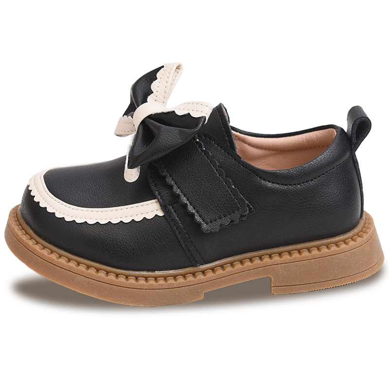 Детские кожаные туфли с низким верхом, амортизирующие, износостойкие, дышащие, противоскользящие Budding, черный
Детские кожаные туфли с низким верхом, амортизирующие, износостойкие, дышащие, противоскользящие Budding, черный