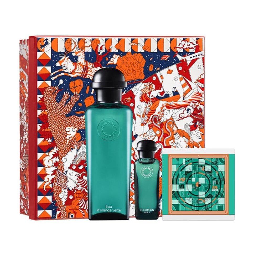 Подарочный набор Hermès Eau D'orange Verte Estuche, 3 предмета
Подарочный набор Hermès Eau D'orange Verte Estuche, 3 предмета