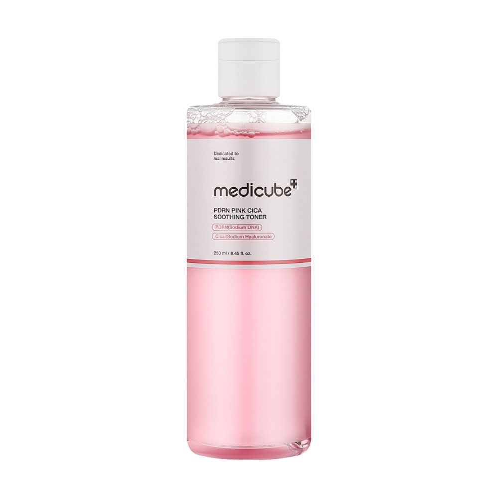Тоник для лица Medicube PDRN Pink Cica Soothing, 250 мл
Тоник для лица Medicube PDRN Pink Cica Soothing, 250 мл