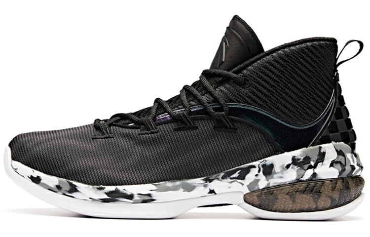 Баскетбольные кроссовки UFO2.0 мужские, среднего размера, черные/белые Anta 
Баскетбольные кроссовки UFO2.0 мужские, среднего размера, черные/белые Anta