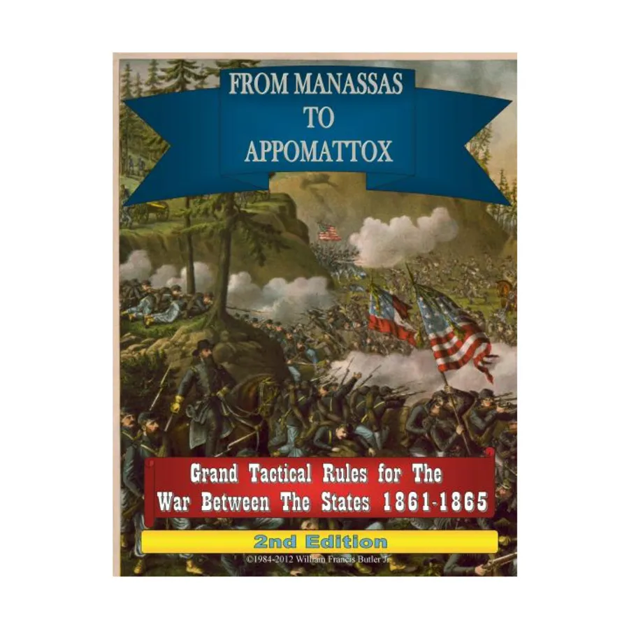 От Манассаса до Аппоматтокса - Великие тактические правила войны между штатами 1861-1865 гг. (2-е издание), Miniature Rules (Hoplite Research)
От Манассаса до Аппоматтокса - Великие тактические правила войны между штатами 1861-1865 гг. (2-е издание), Miniature Rules (Hoplite Research)