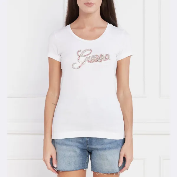 Футболка стандартного кроя Guess, белый
Футболка стандартного кроя Guess, белый