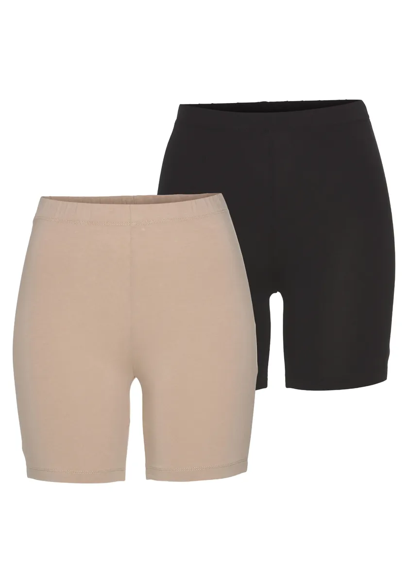 Велосипедные шорты Tamaris (2 шт. в упаковке) для ношения под платьями и юбками, цвет Puder, Schwarz
Велосипедные шорты Tamaris (2 шт. в упаковке) для ношения под платьями и юбками, цвет Puder, Schwarz