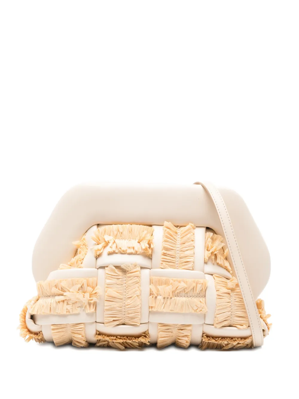 Плетеный клатч с бахромой Themoire, бежевый
Плетеный клатч с бахромой Themoire, бежевый
