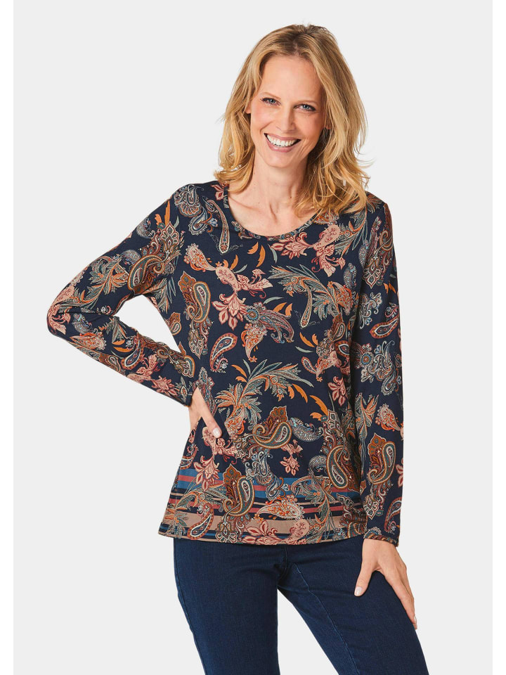 Футболка с принтом ярких цветов, темно-синяя/с узором GOLDNER, Синий, Футболка с принтом ярких цветов, темно-синяя/с узором GOLDNER
Футболка с принтом ярких цветов, темно-синяя/с узором GOLDNER, Синий, Футболка с принтом ярких цветов, темно-синяя/с узором GOLDNER