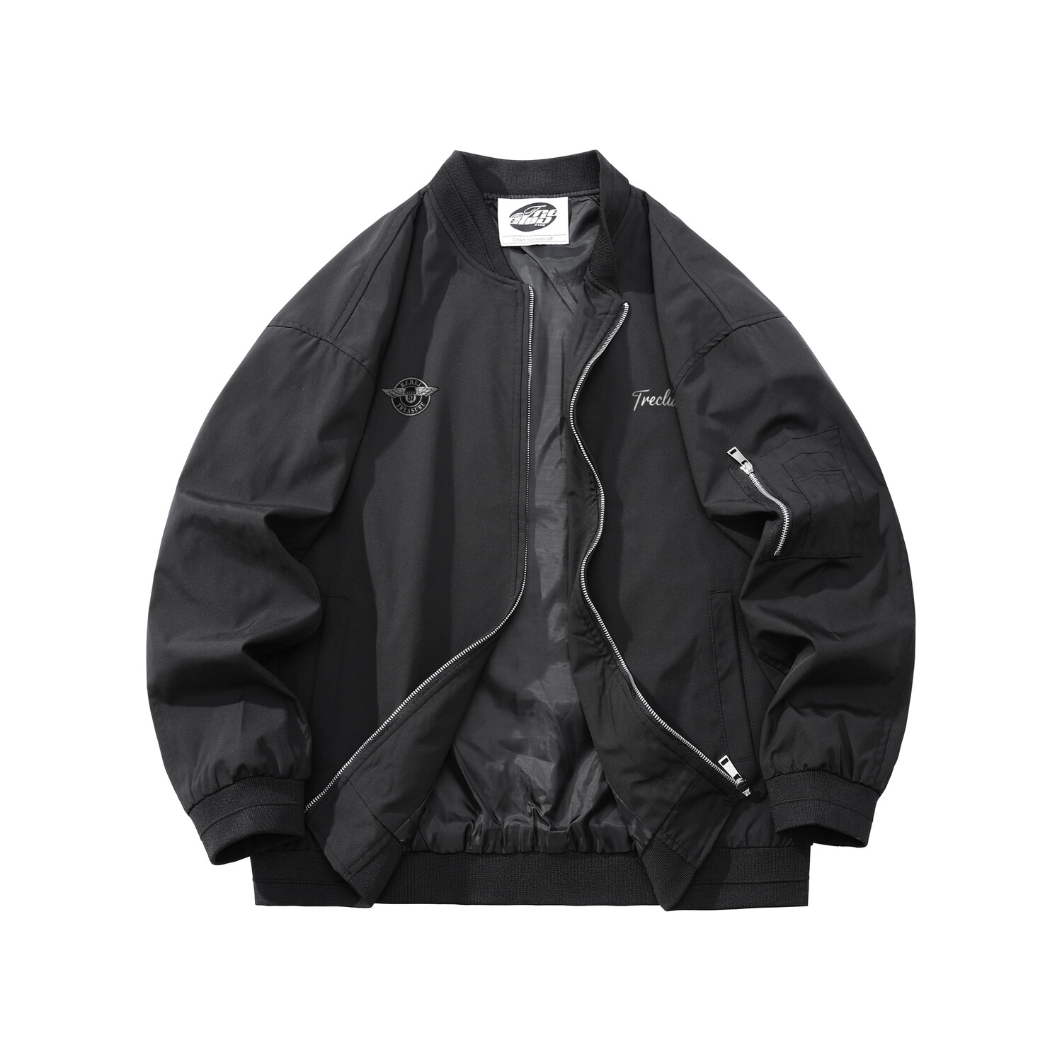 Куртка унисекс tre club, Черный 
Куртка унисекс tre club, Черный