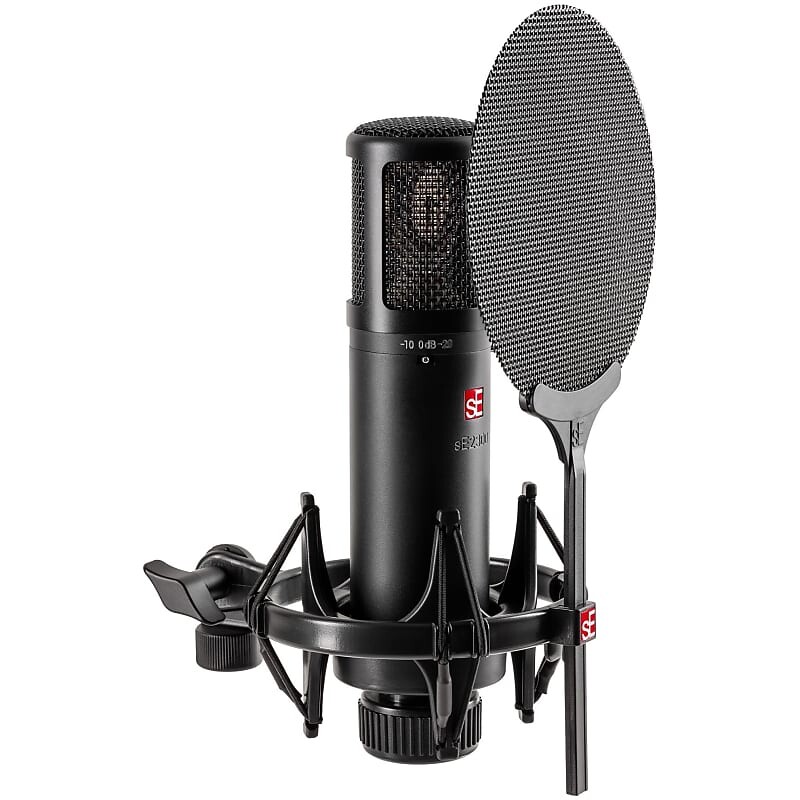 Конденсаторный микрофон sE Electronics sE2300 Large Diaphragm Multipattern Condenser Microphone
Конденсаторный микрофон sE Electronics sE2300 Large Diaphragm Multipattern Condenser Microphone