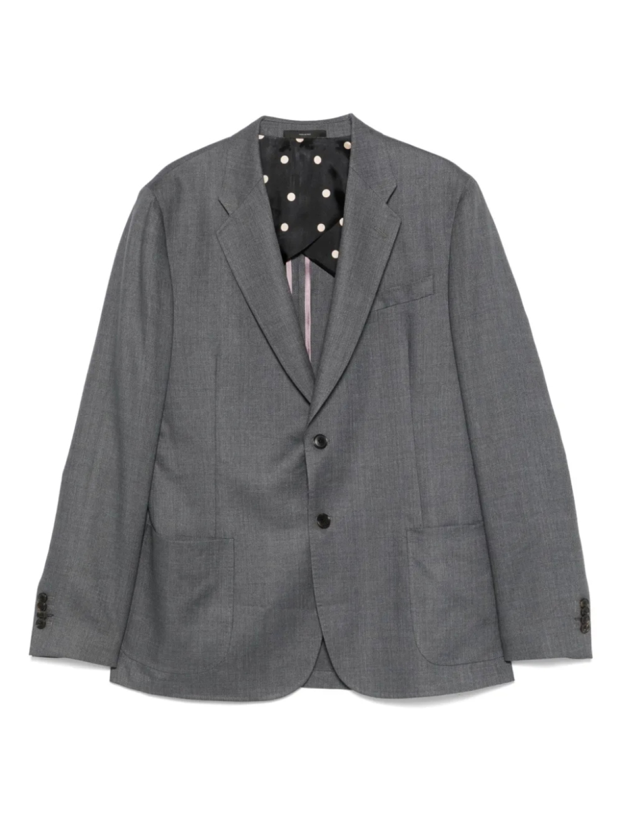 Однобортный пиджак Paul Smith, серый
Однобортный пиджак Paul Smith, серый