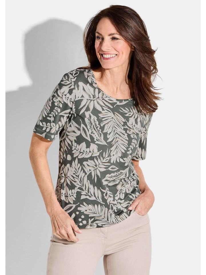 Рубашка серого/белого цвета/с узором GOLDNER
Рубашка серого/белого цвета/с узором GOLDNER