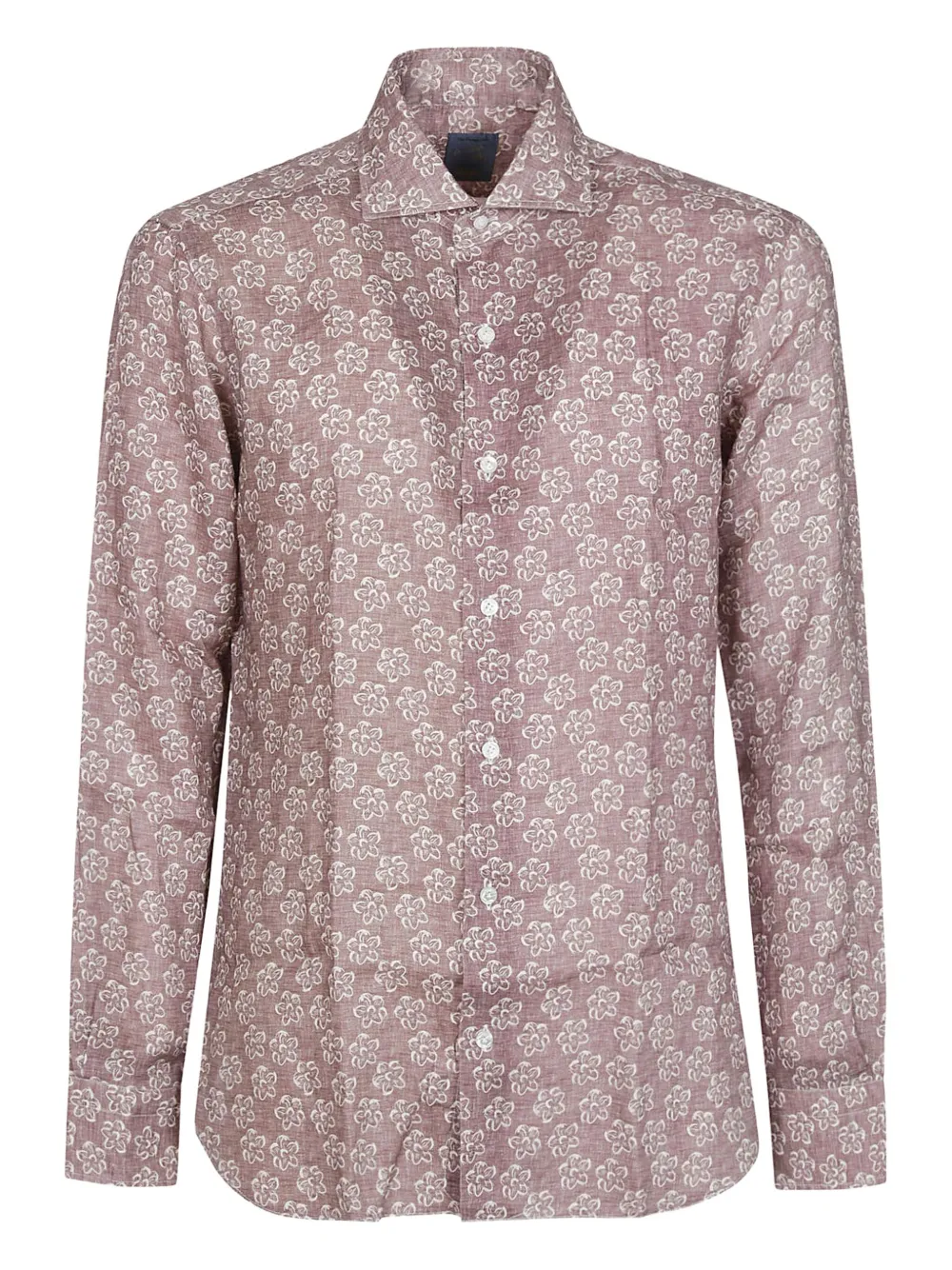 Льняная рубашка с цветочным принтом Barba, коричневый
Льняная рубашка с цветочным принтом Barba, коричневый