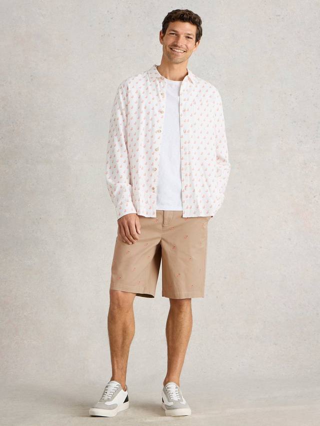 Шорты чинос с принтом фламинго White Stuff, Nat Pr
Шорты чинос с принтом фламинго White Stuff, Nat Pr