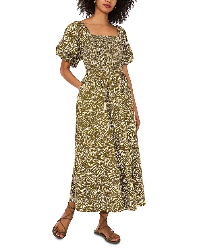 Платье миди с пышными рукавами 1.STATE, зеленый
Платье миди с пышными рукавами 1.STATE, зеленый