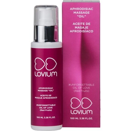 Lovium Массажное масло-афродизиак с ароматом красных ягод увеличивает влечение 100мл
Lovium Массажное масло-афродизиак с ароматом красных ягод увеличивает влечение 100мл