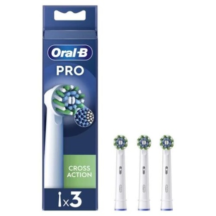 Насадки для зубной щетки Oral-B Pro Cross Action, упаковка из 3 шт Voir Decription
Насадки для зубной щетки Oral-B Pro Cross Action, упаковка из 3 шт Voir Decription