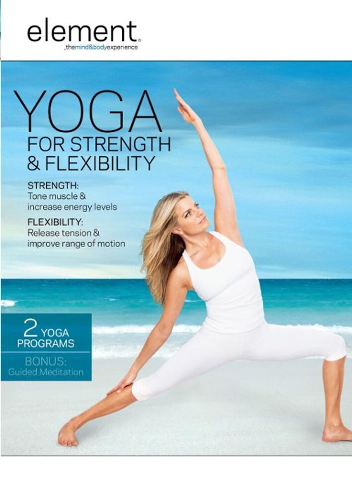 Диск DVD Element: Yoga For Strength & Flexibility
Диск DVD Element: Yoga For Strength & Flexibility