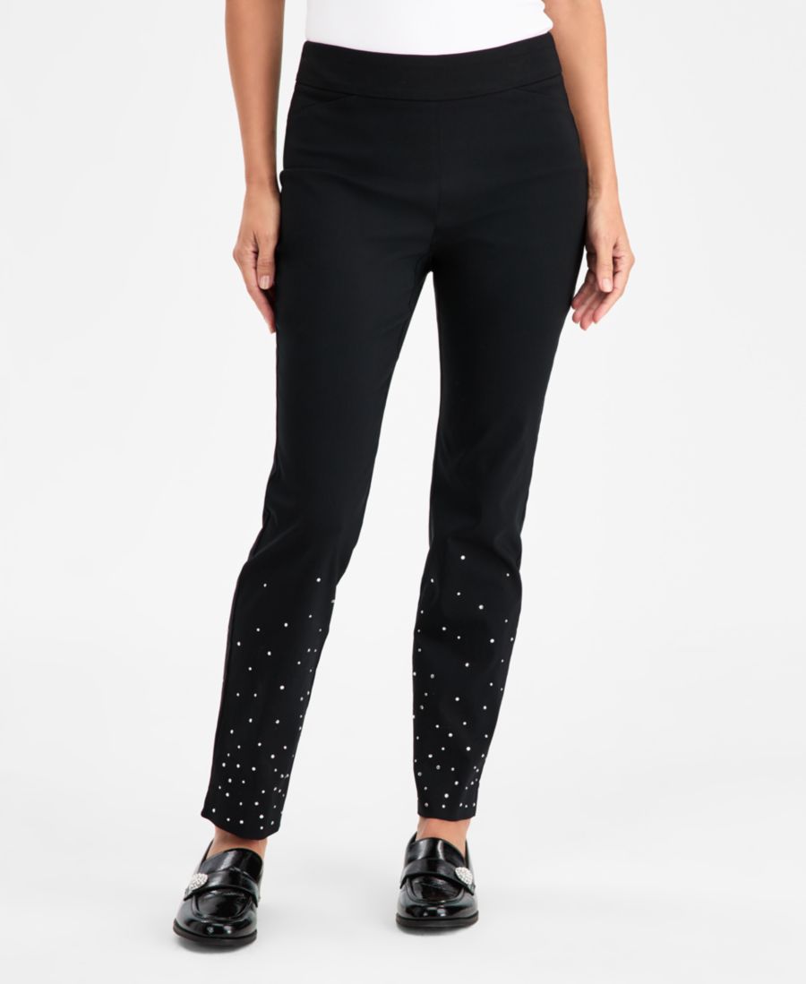 Укороченные брюки Кембридж с декором, эксклюзивно для Macy's JM Collection, Deep Black
Укороченные брюки Кембридж с декором, эксклюзивно для Macy's JM Collection, Deep Black