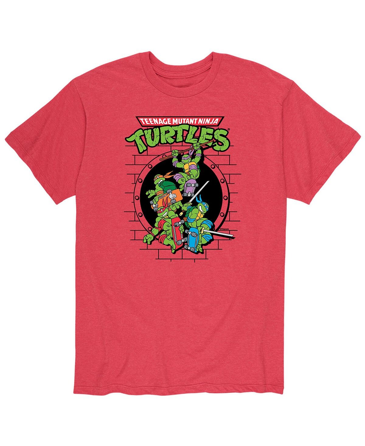 Мужская футболка черепашки-ниндзя-подростки-мутанты AIRWAVES, красный
Мужская футболка черепашки-ниндзя-подростки-мутанты AIRWAVES, красный
