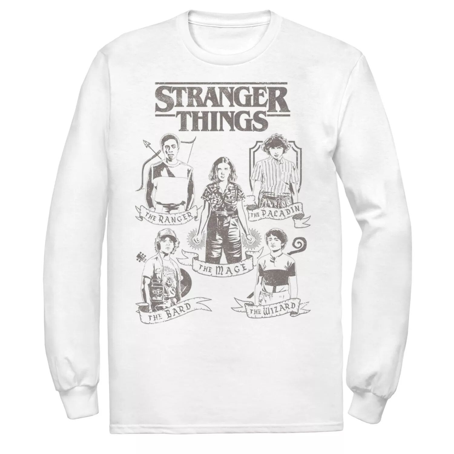 Мужская футболка Stranger Things Group Shot Classes Licensed Character
Мужская футболка Stranger Things Group Shot Classes Licensed Character