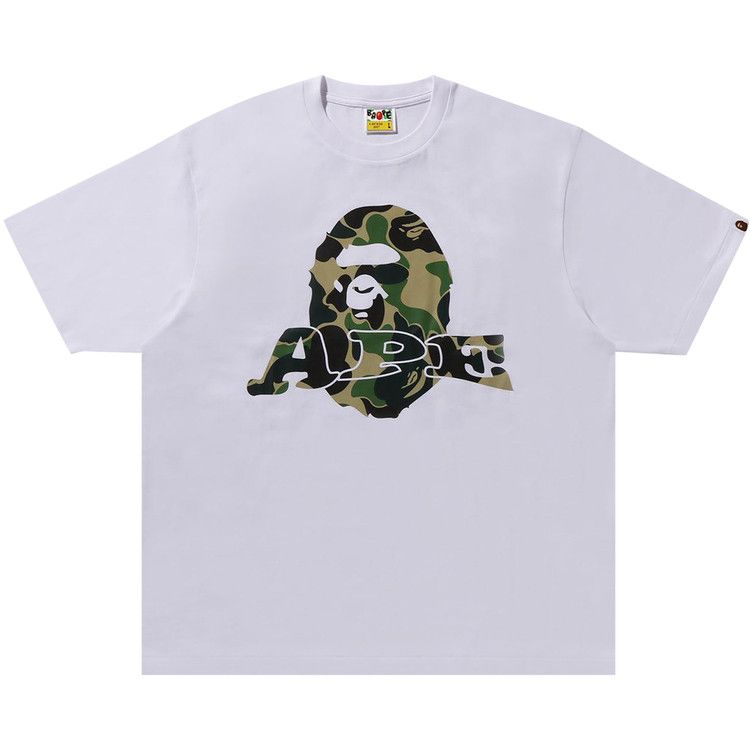Футболка BAPE ABC Camo Ape Head Relaxed Fit Tee 'White'
Футболка BAPE ABC Camo Ape Head Relaxed Fit Tee 'White'