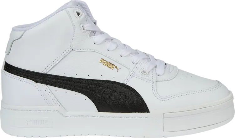 Кроссовки Puma CA Pro Mid White Black, белый 
Кроссовки Puma CA Pro Mid White Black, белый