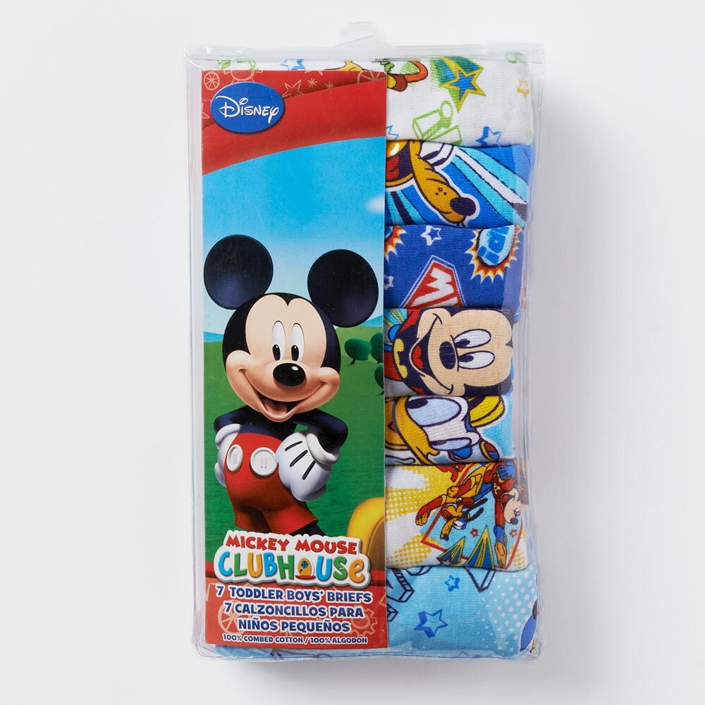 Трусы для мальчиков Disney's Mickey Mouse Clubhouse, 7 шт. Licensed Character, мультиколор
Трусы для мальчиков Disney's Mickey Mouse Clubhouse, 7 шт. Licensed Character, мультиколор